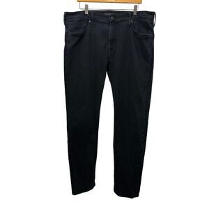 Mavi Mens Black Denim Jeans Size 38 x 36